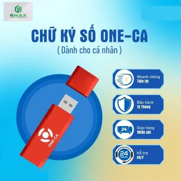 Chữ ký số GMAX dành cho cán bộ nhân viên